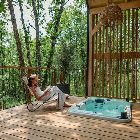 Wabi Sabi Lodge - Spa&Sauna Privatif - Foret Turenne エクステリア 写真