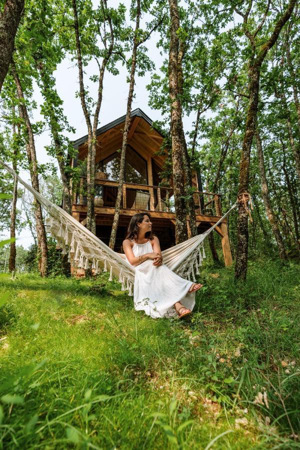 Wabi Sabi Lodge - Spa&Sauna Privatif - Foret Turenne エクステリア 写真